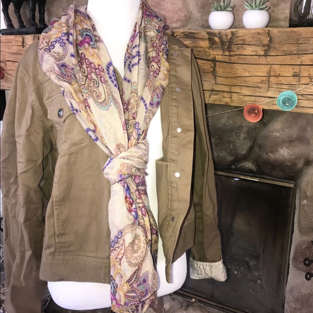 Brown jean jacket